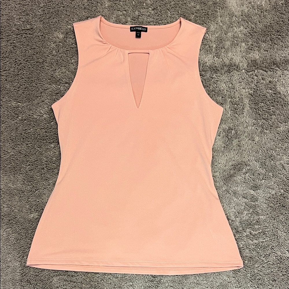 Express Blush Pink Tank Top Small NWOT